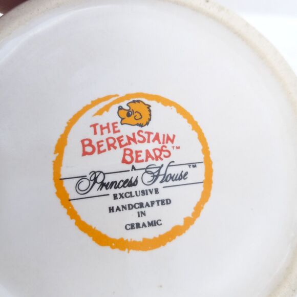 Vintage Princess House The Berenstain Bears Coffee Mug-Lot of 2-1987-Ceramic - Picture 10 of 11